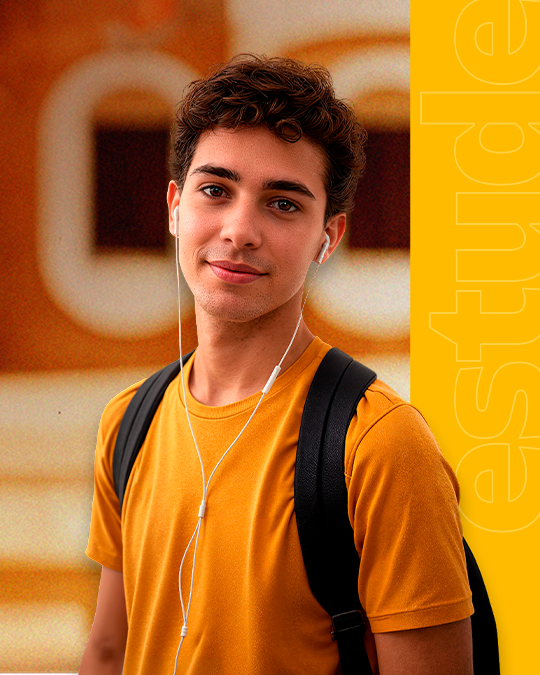 Estudante aprovada na faculdade dos sonhos